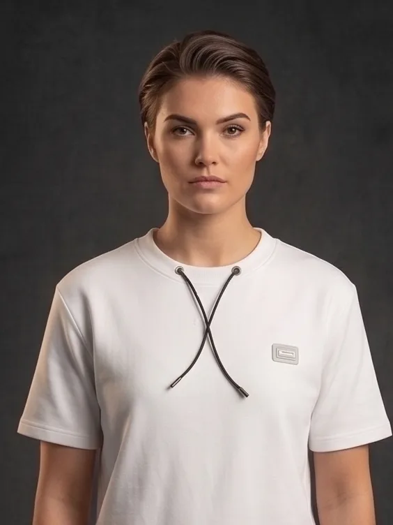 Anchor Drawcord Tee (White Edition)